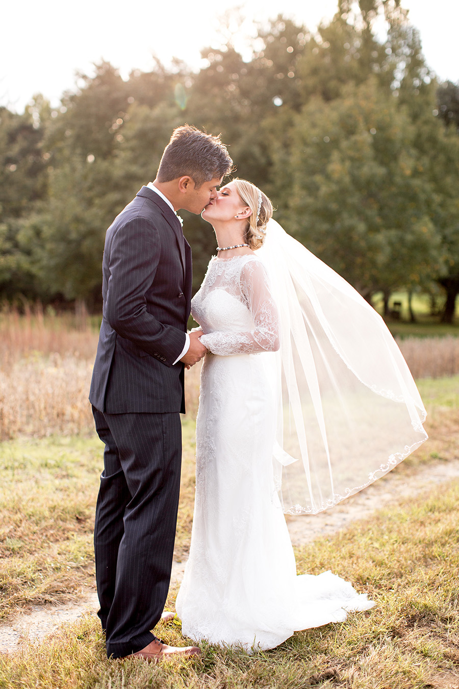 romantic country wedding in south jersey