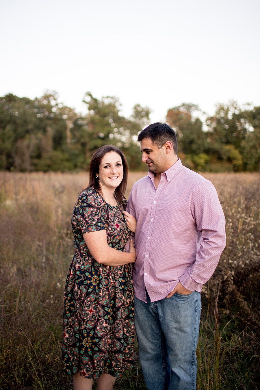 engagement session at parvin
