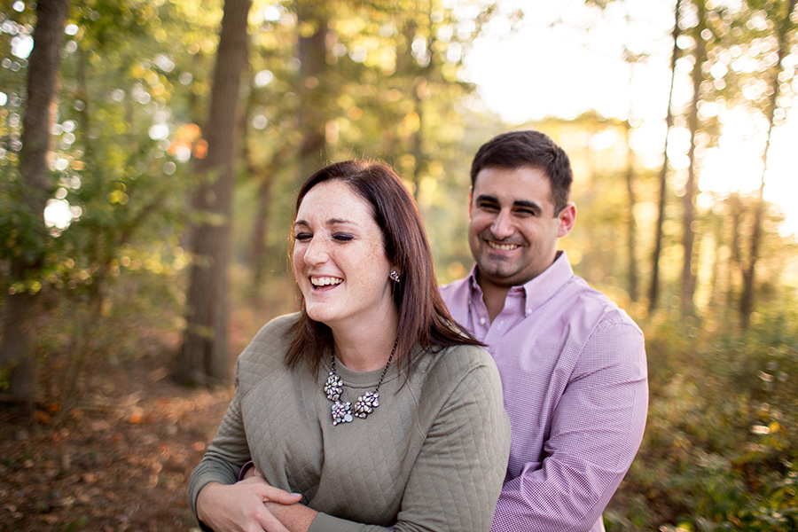 rustic engagement session in south jersey