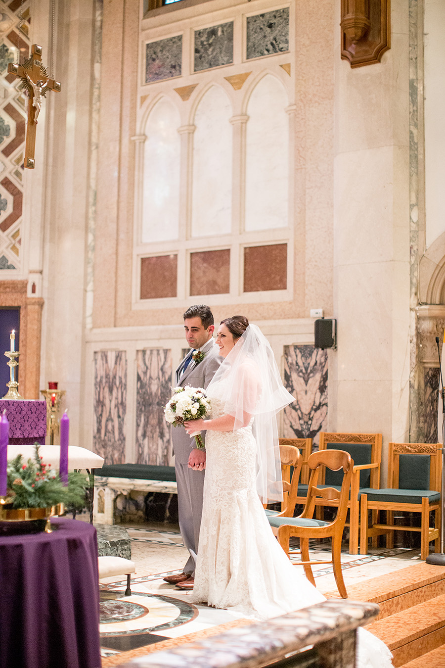 wedding sacrament at catholic church