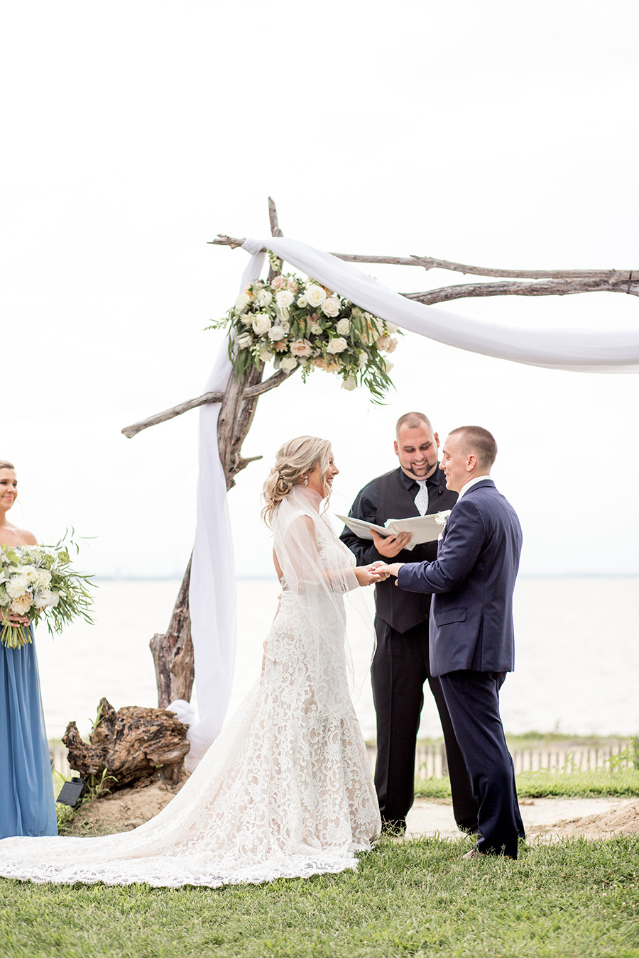A Rustic, Romantic Wedding at the Jersey Shore