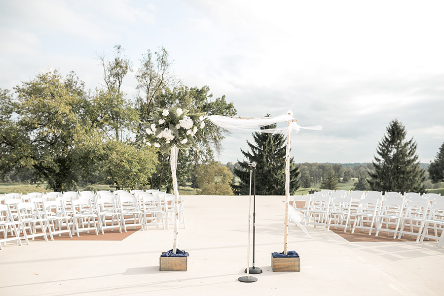 wedding ceremony space at chubb hotel and conference center