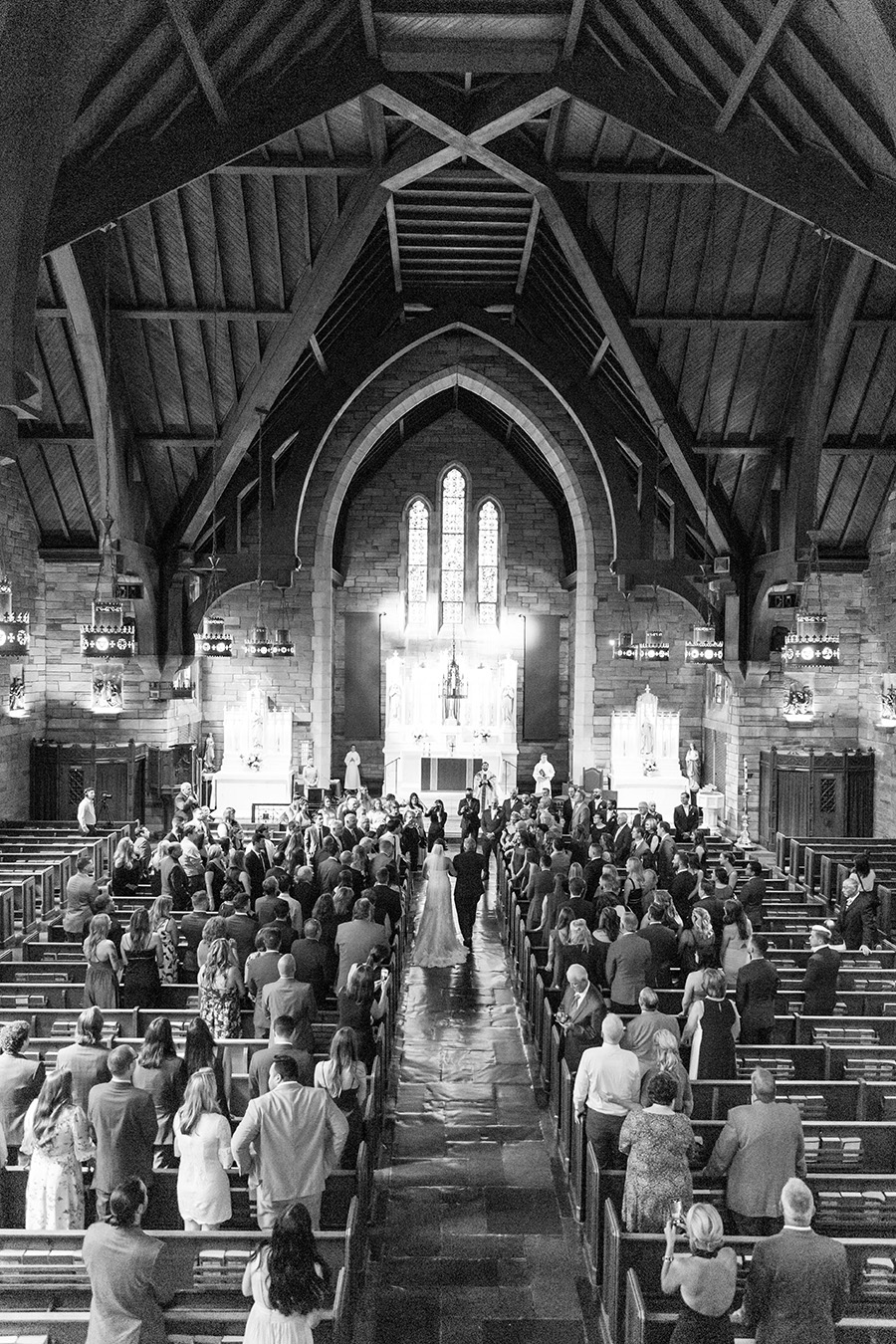 saint agnes church west chester pa wedding ceremony