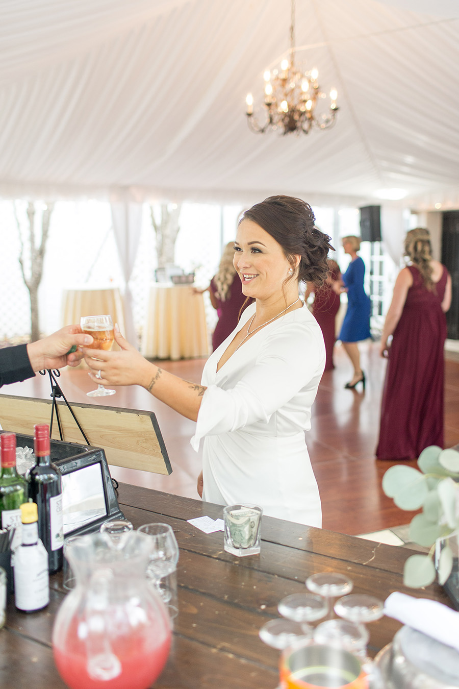 Signature drink at wedding