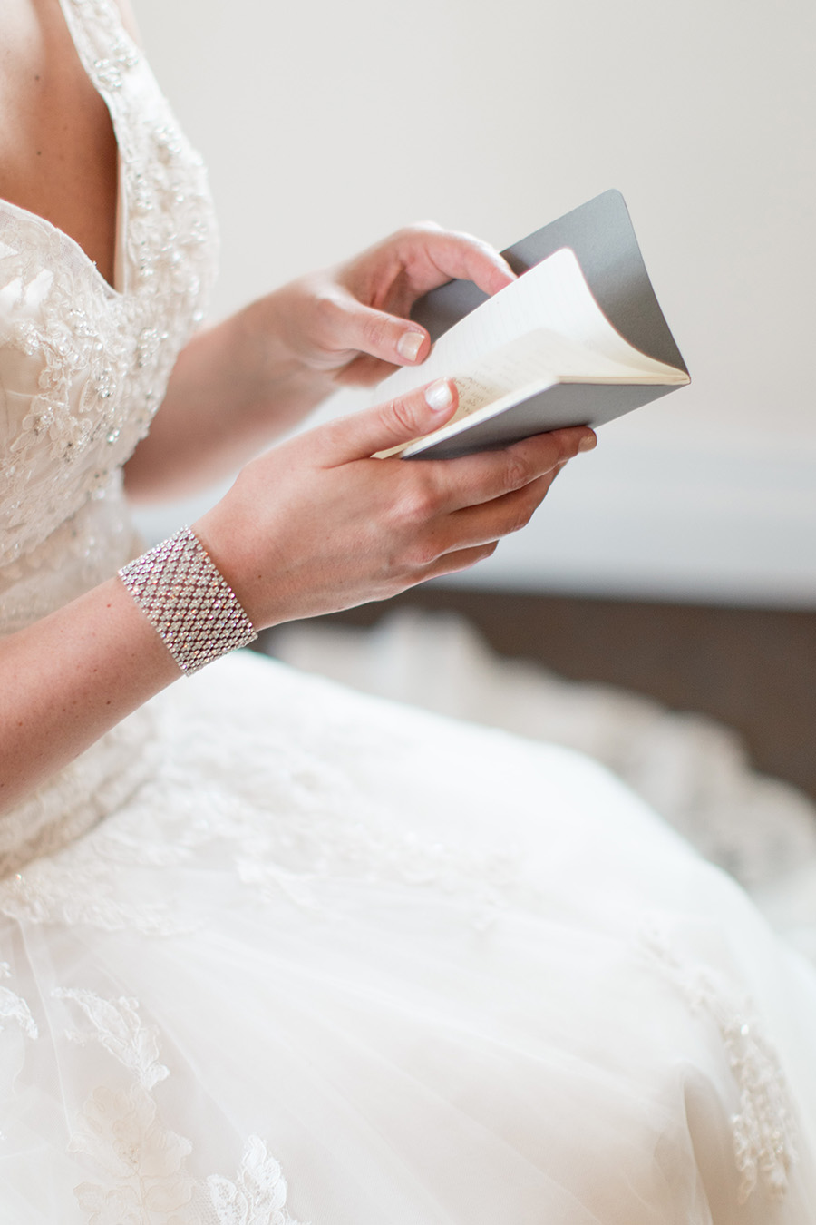 wedding day letter reading